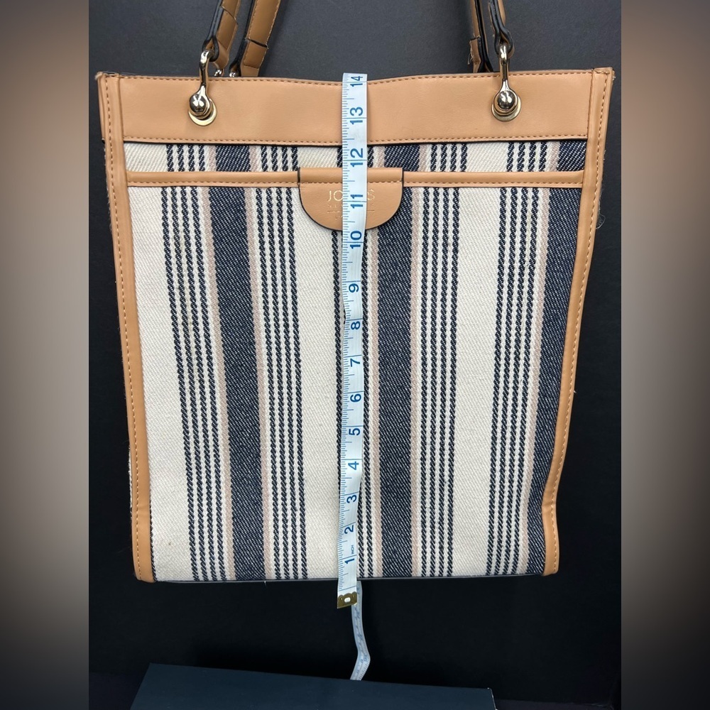 Jones New York shoulder bag Signature Navy Blue and white - Picture 10 of 12